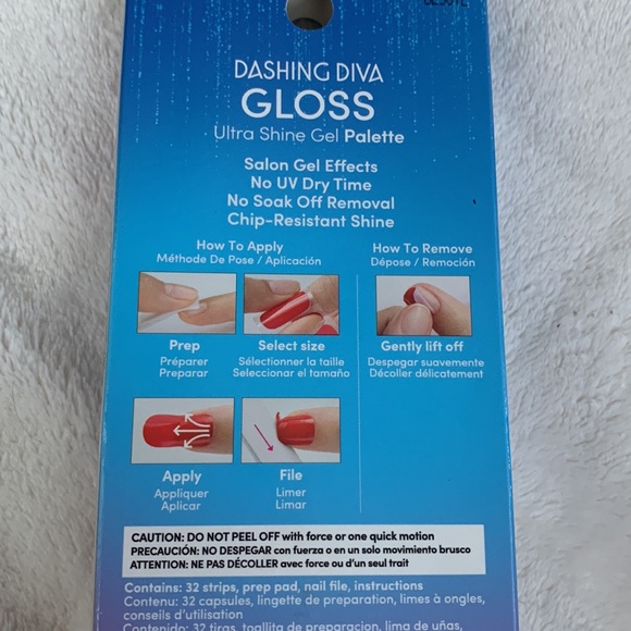 NEW & Used Dashing Diva Gloss Nail Strips 2 packages Holiday - Picture 5 of 8